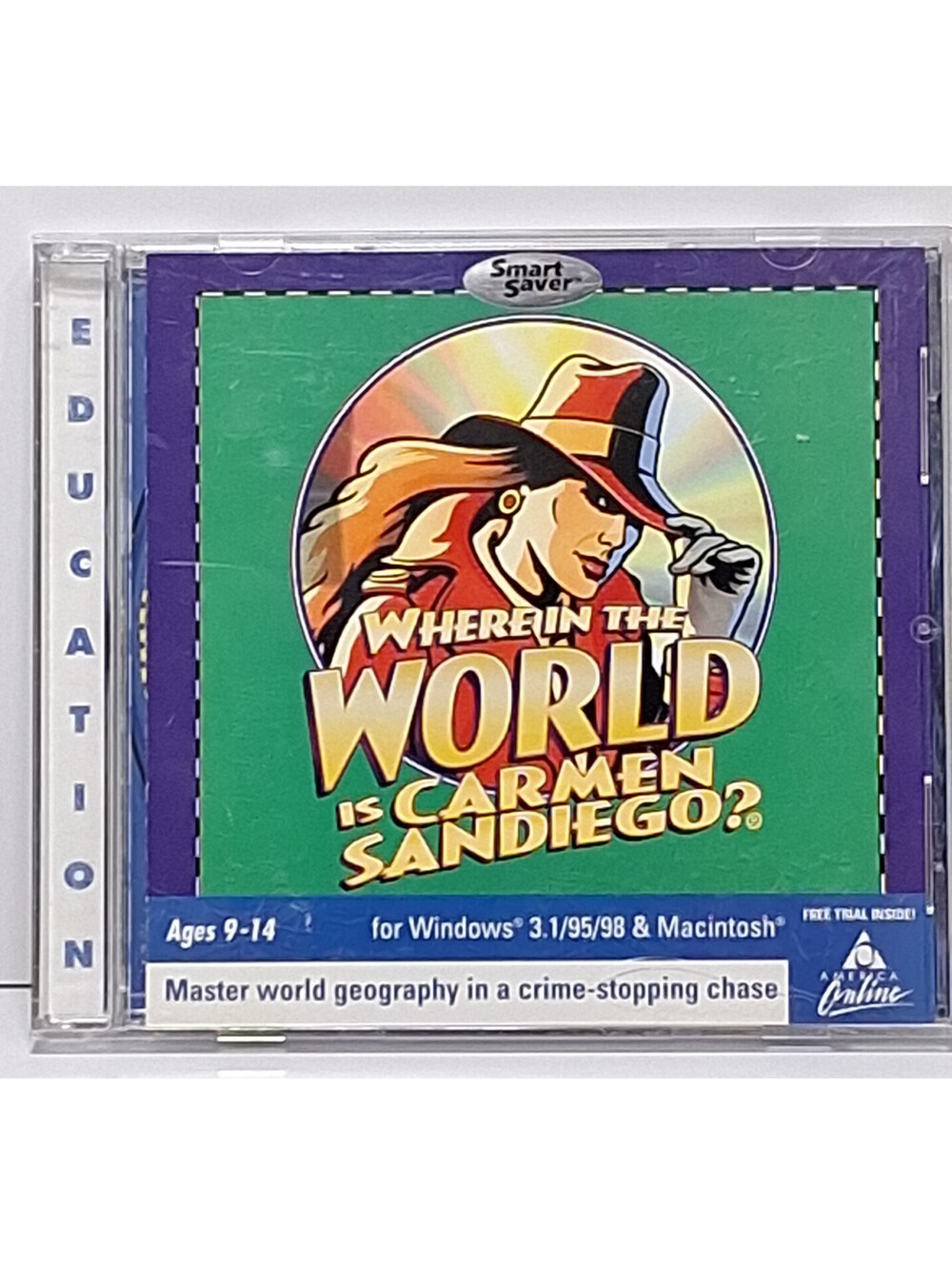 Where in the World is Carmen Sandiego PC Mac CD-ROM Video Game Sealed